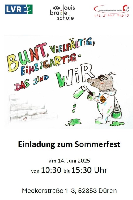 Einladung zum Sommerfest