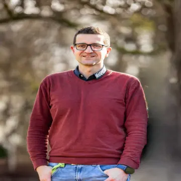 Porträtfoto vom Ansprechpartner Berufsorientierung Pascal Barkowski