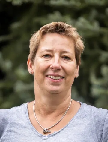 Porträtfoto von der Ansprechperson Logopädie Uta von Wirth
